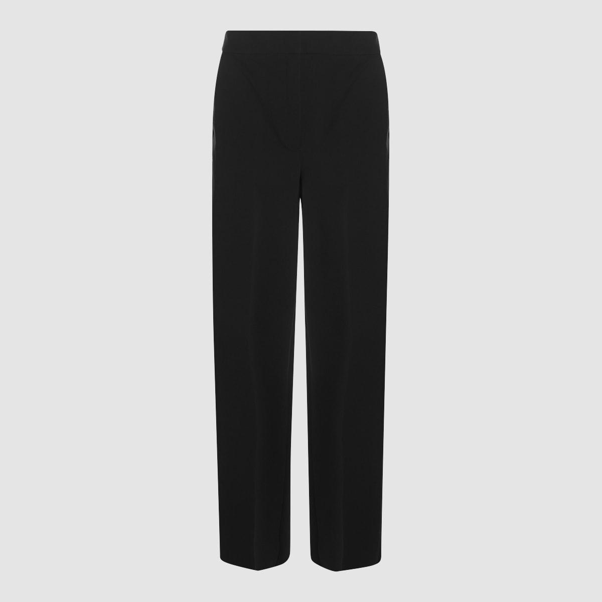 max mara black orche cotton pants