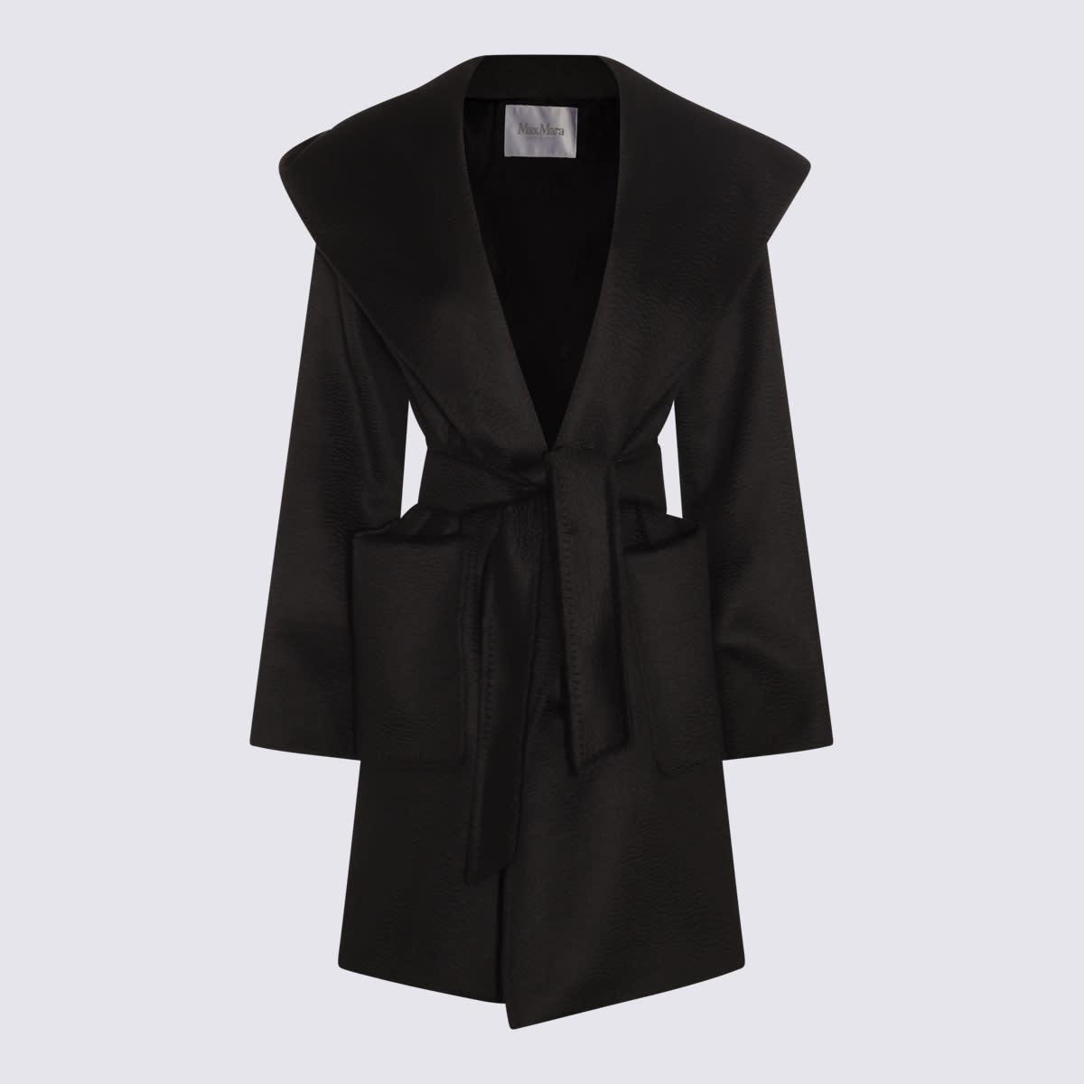 max mara black rialto coat