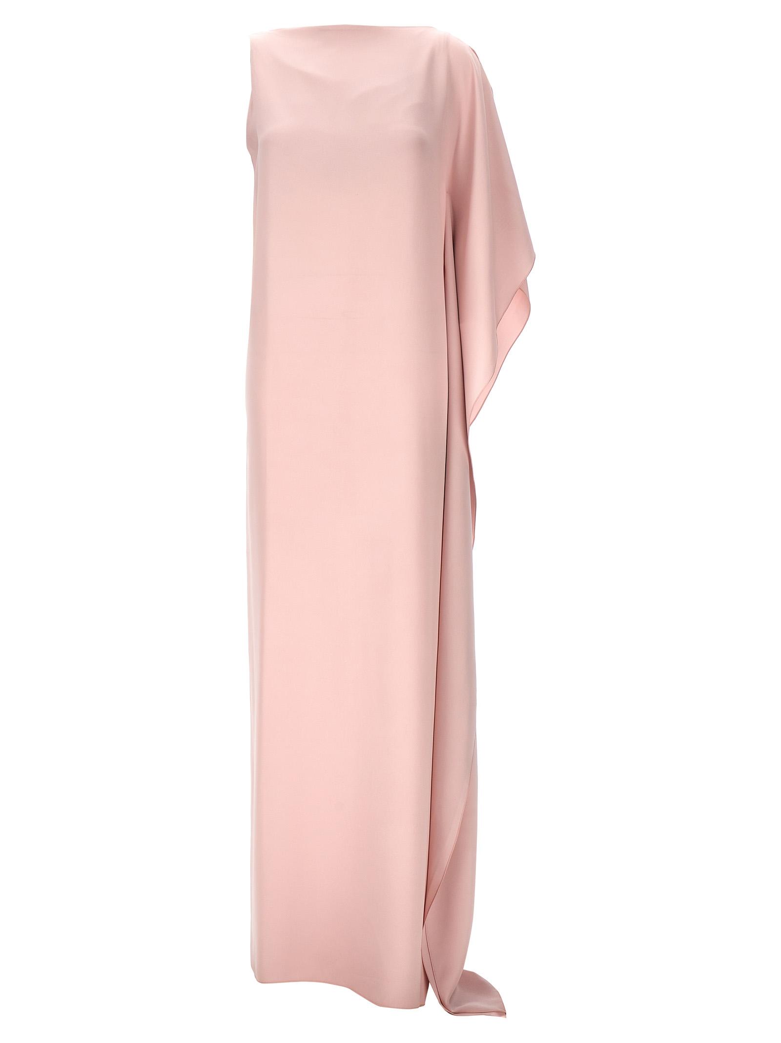 max mara bora dress pink silk - women