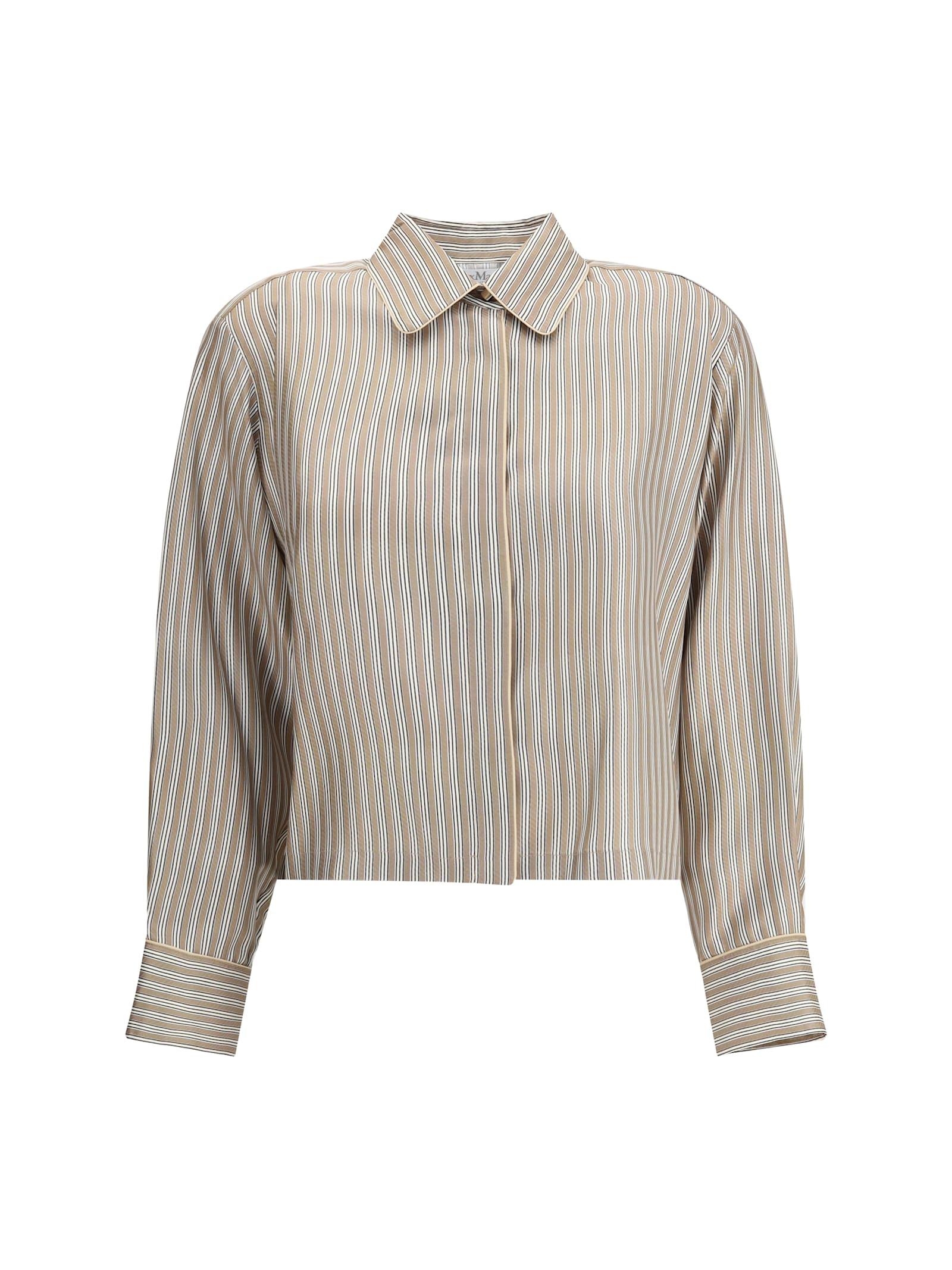 max mara brama silk shirt