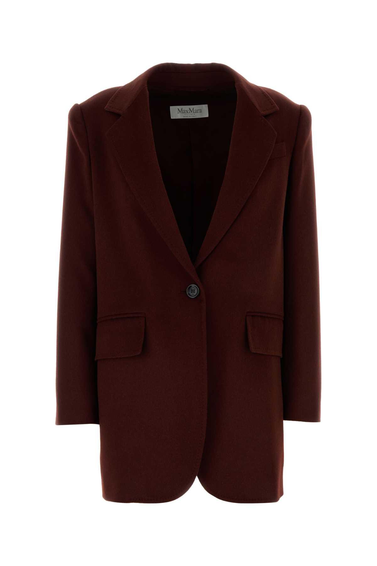 max mara brick camel arriccia1234 blazer