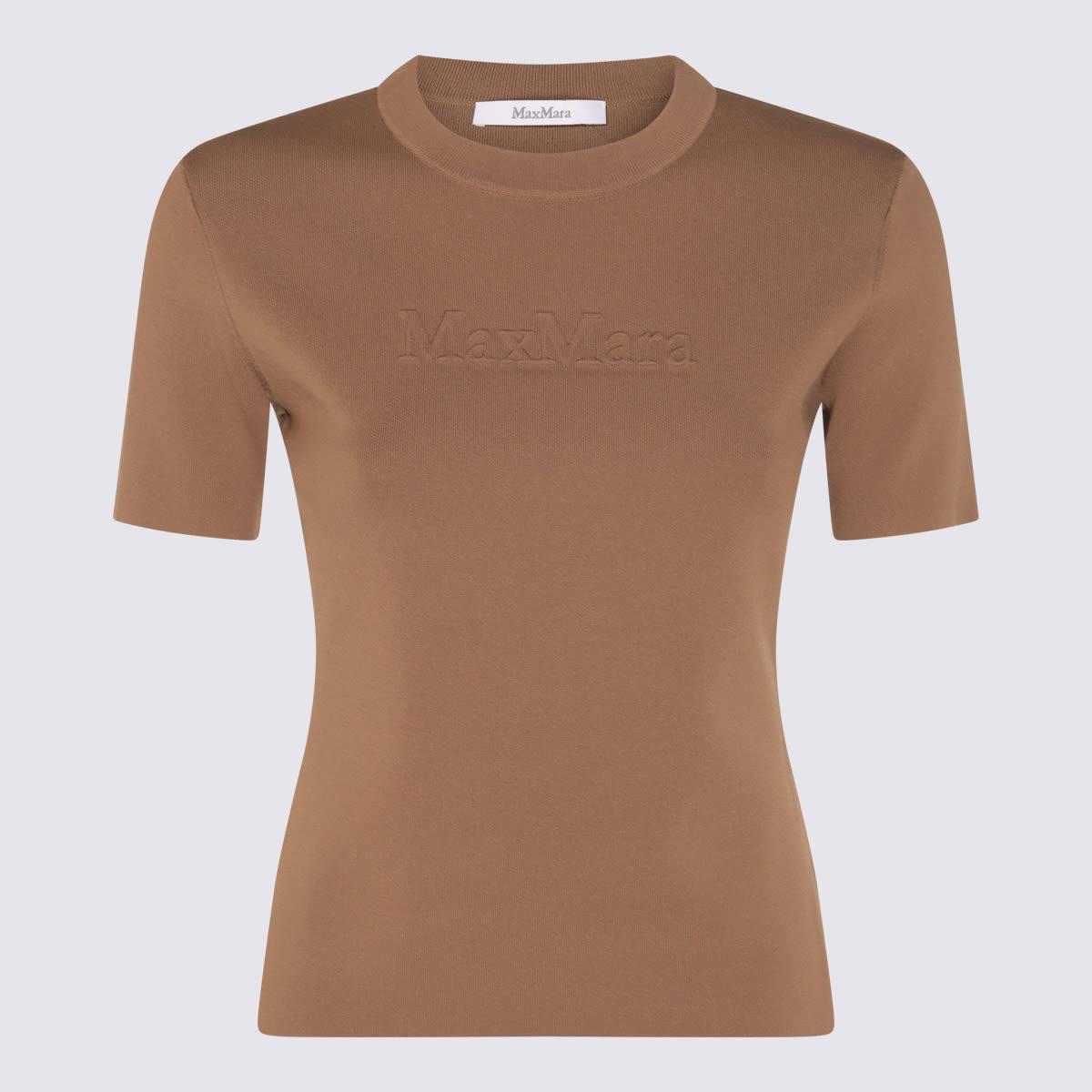 max mara brown adelio top
