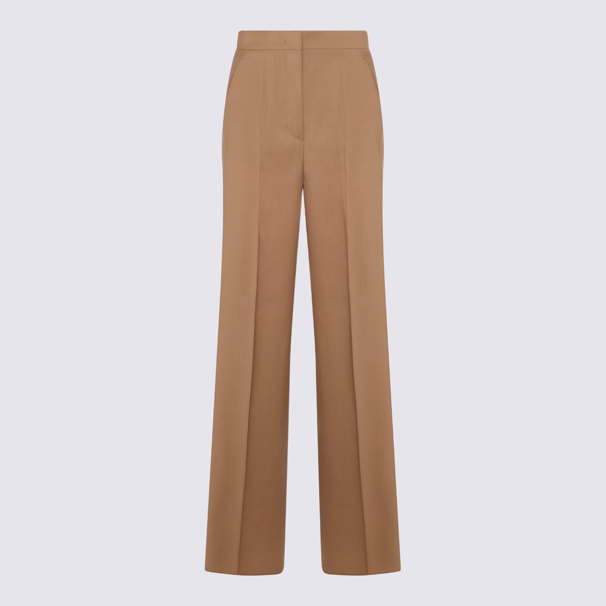 max mara brown wool pants