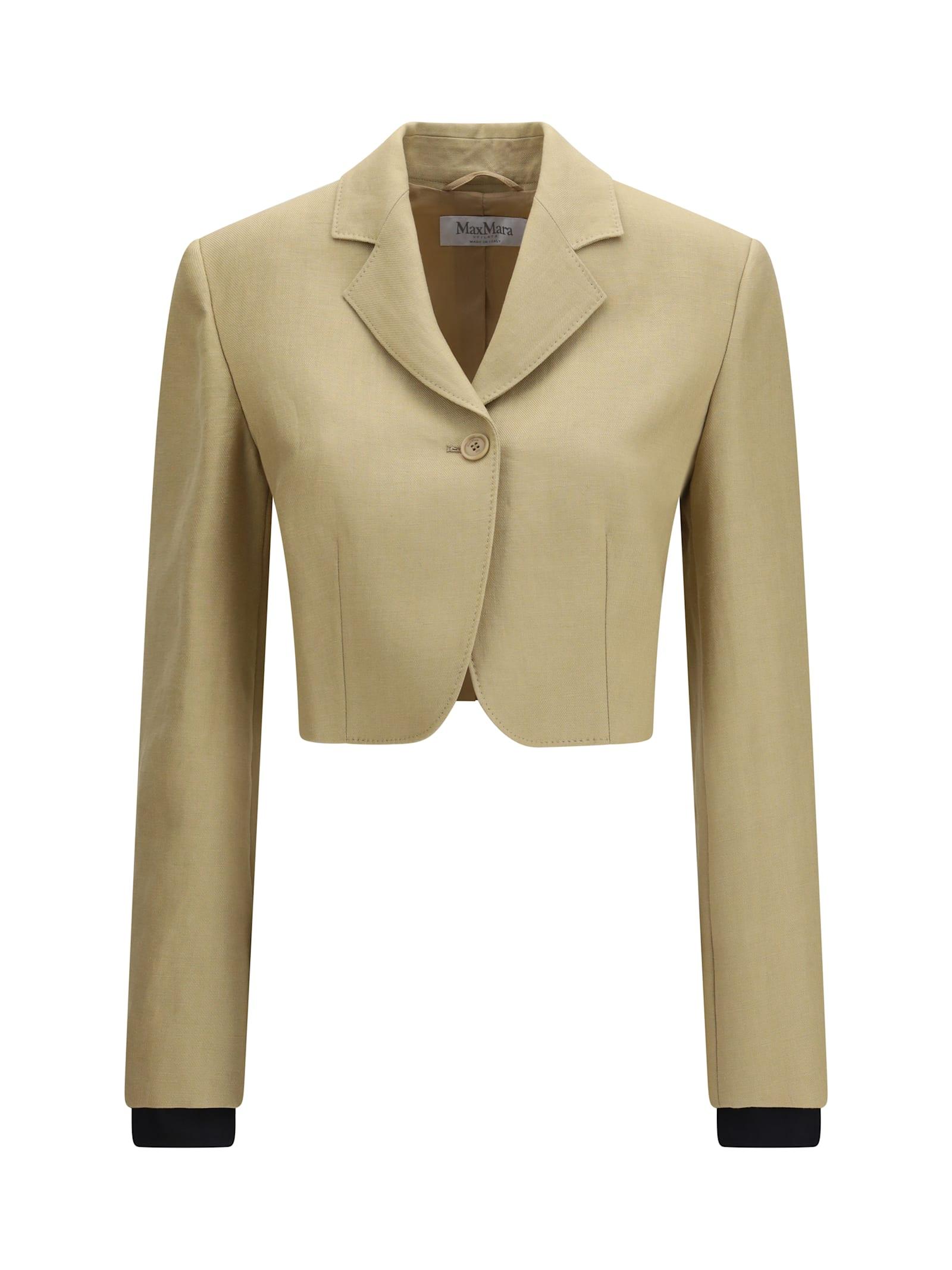 max mara buono linen jacket