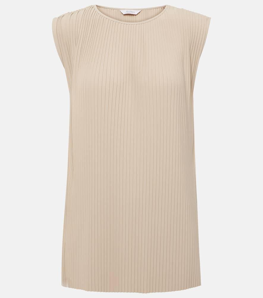 max mara cambusa pleated top