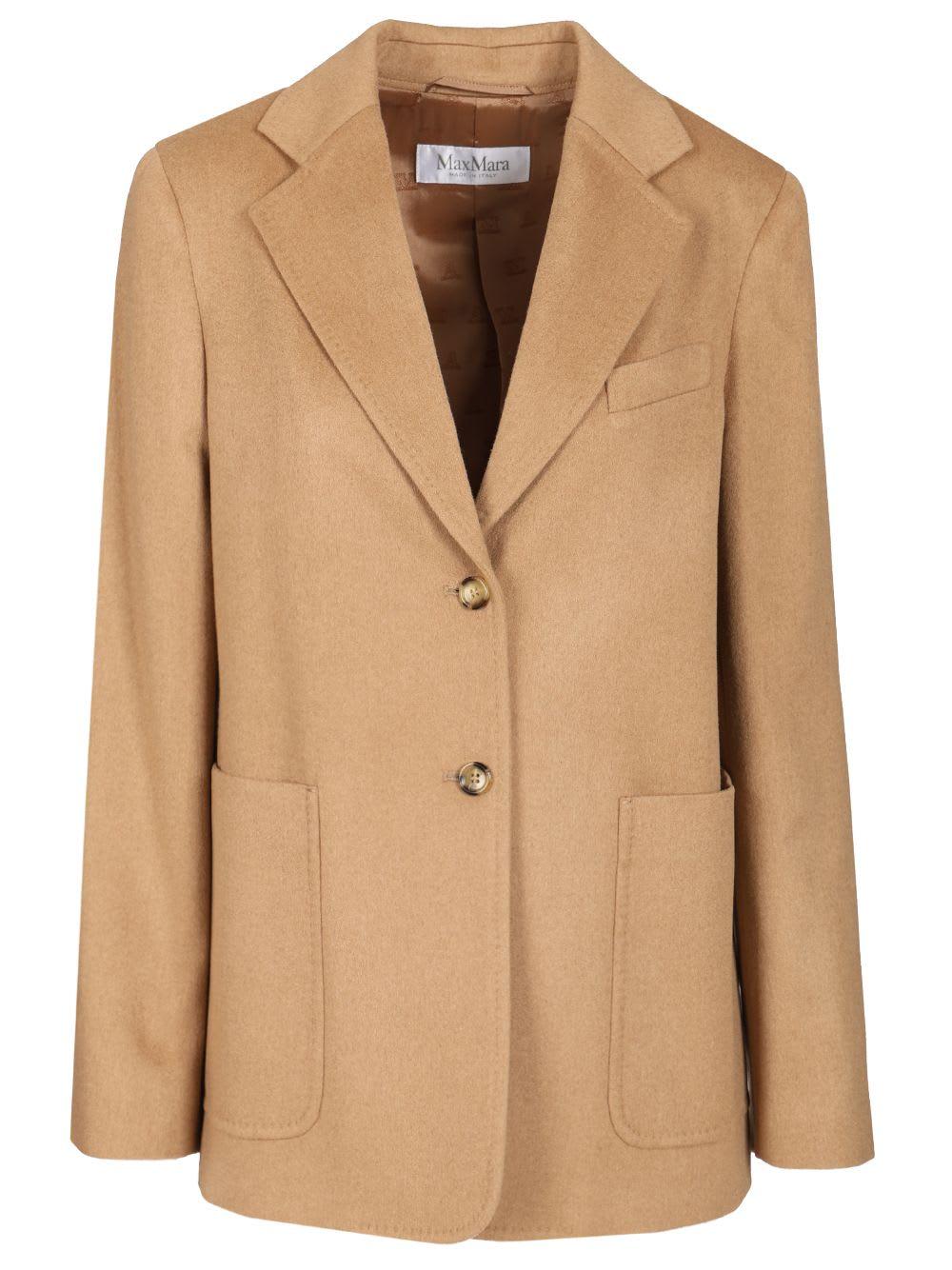 max mara camel drap blazer