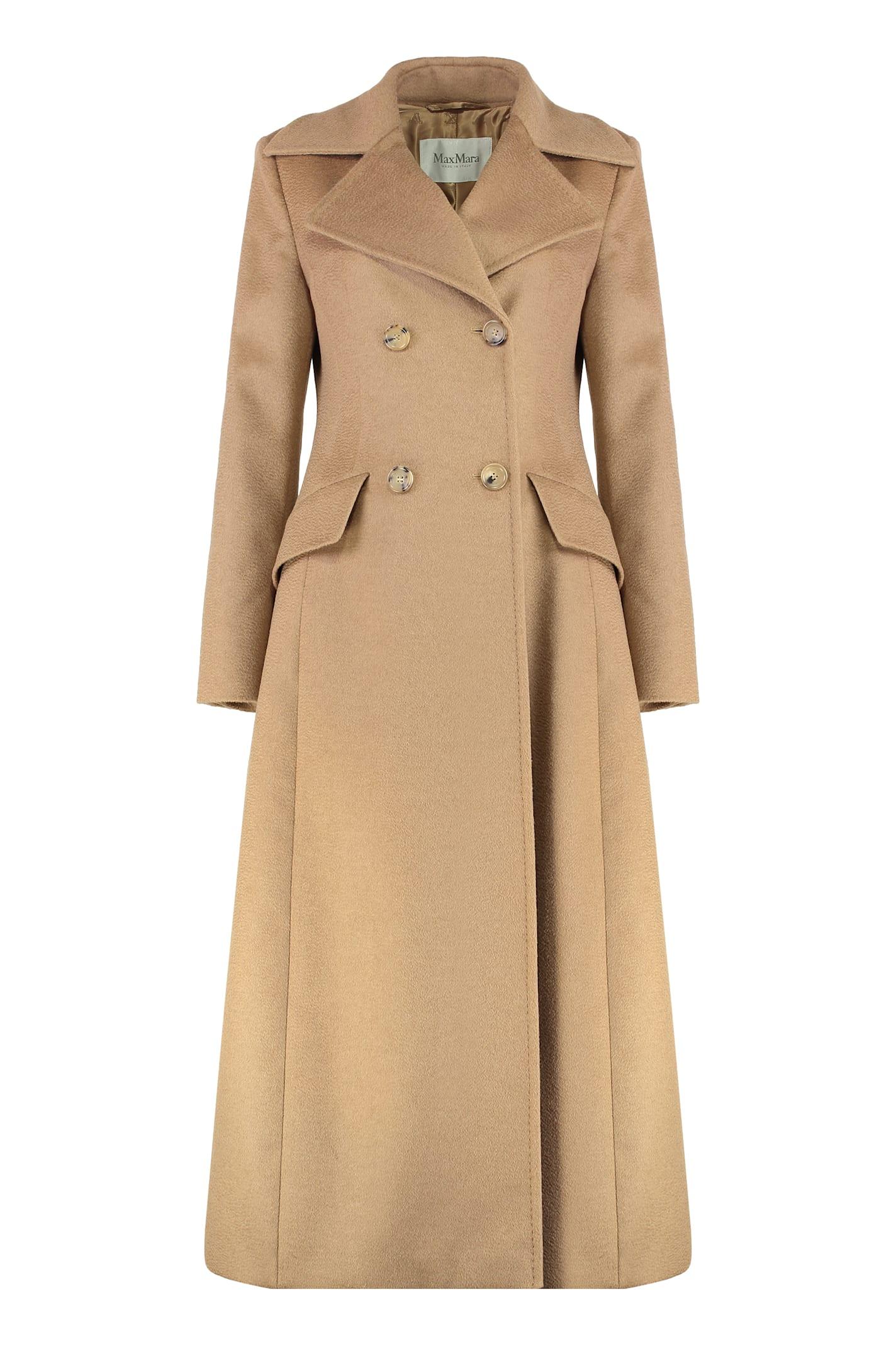 max mara cappotto lepanto in cammello tradotto dallitaliano allinglese è: lepanto coat in camel.