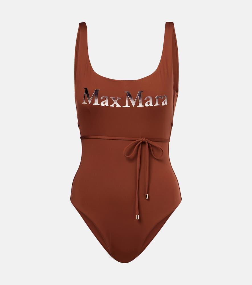 max mara carisma belted swimsuit