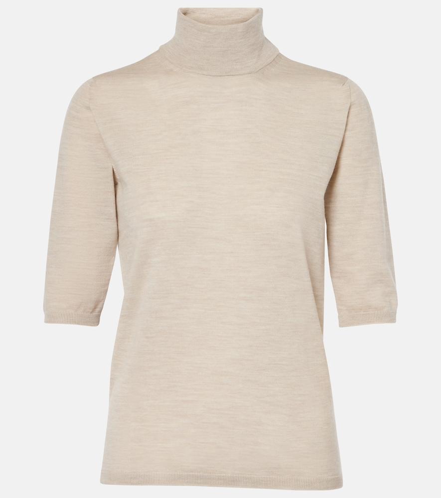 max mara cecina virgin wool turtleneck sweater