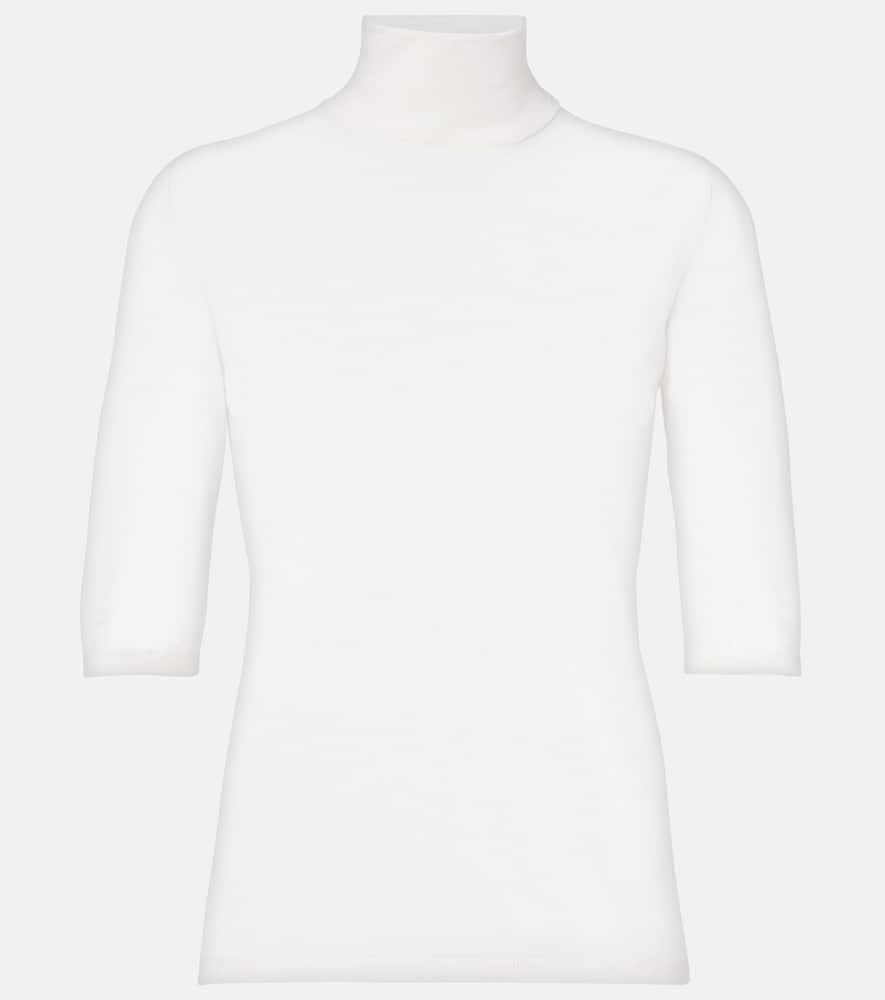 max mara cecina virgin wool turtleneck top