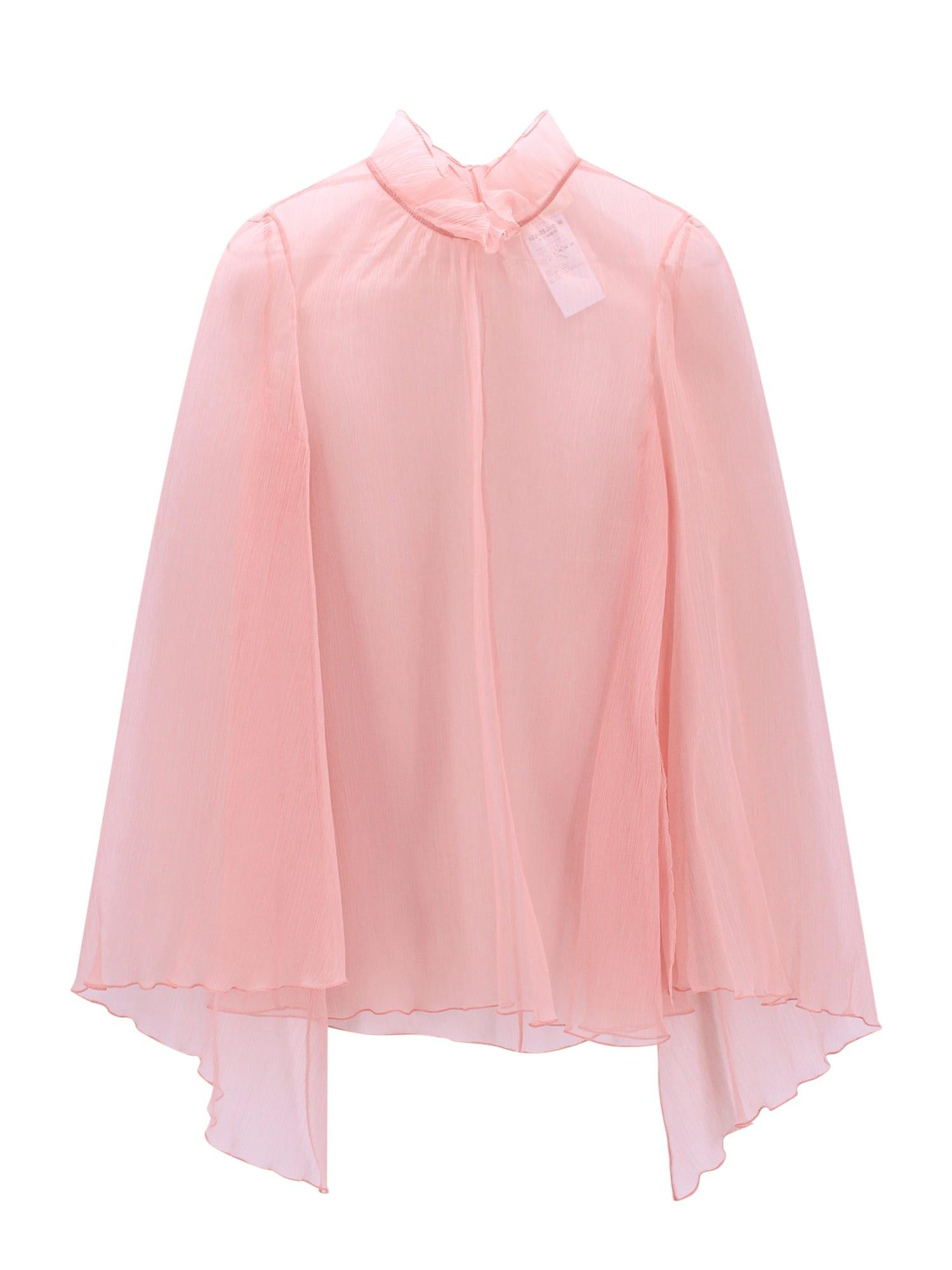 max mara chiffon top