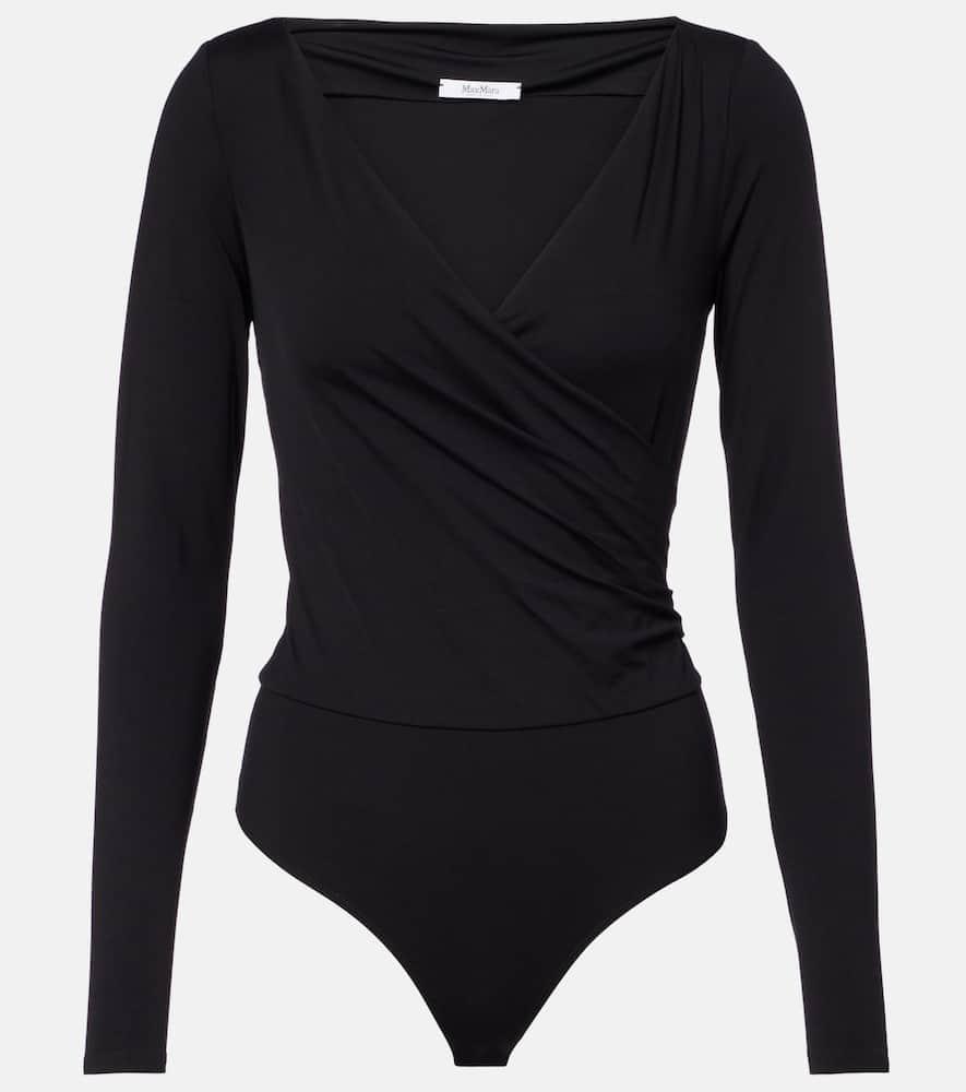 max mara cicaldi wrap bodysuit