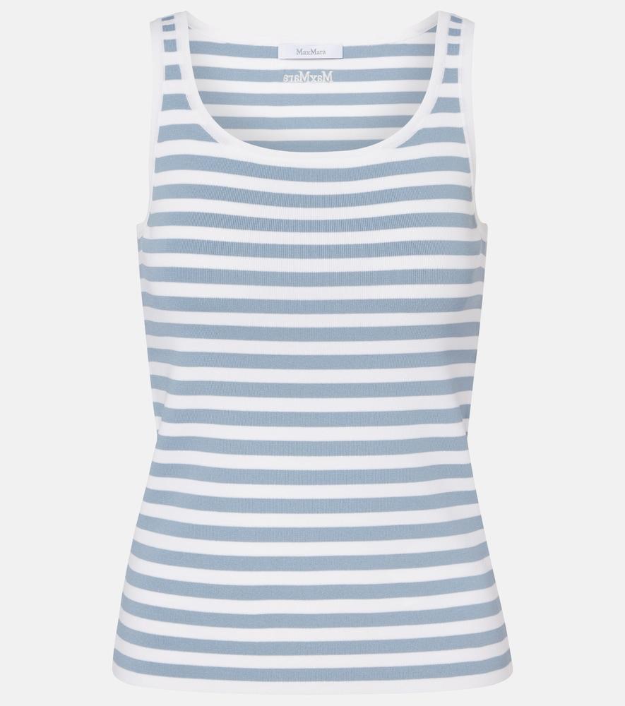 max mara cippo striped tank top
