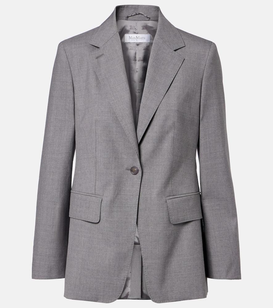 max mara circense virgin wool blazer