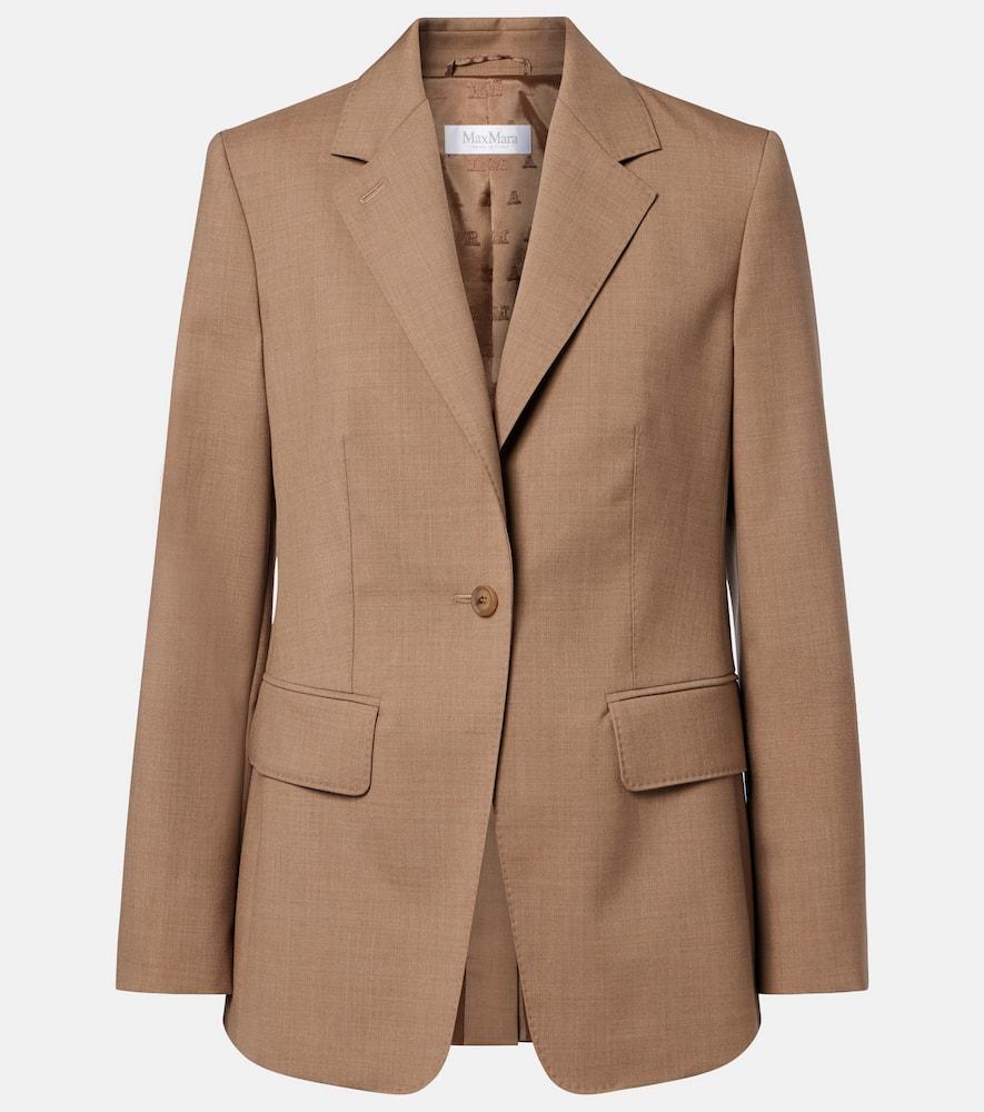 max mara circense virgin wool blazer