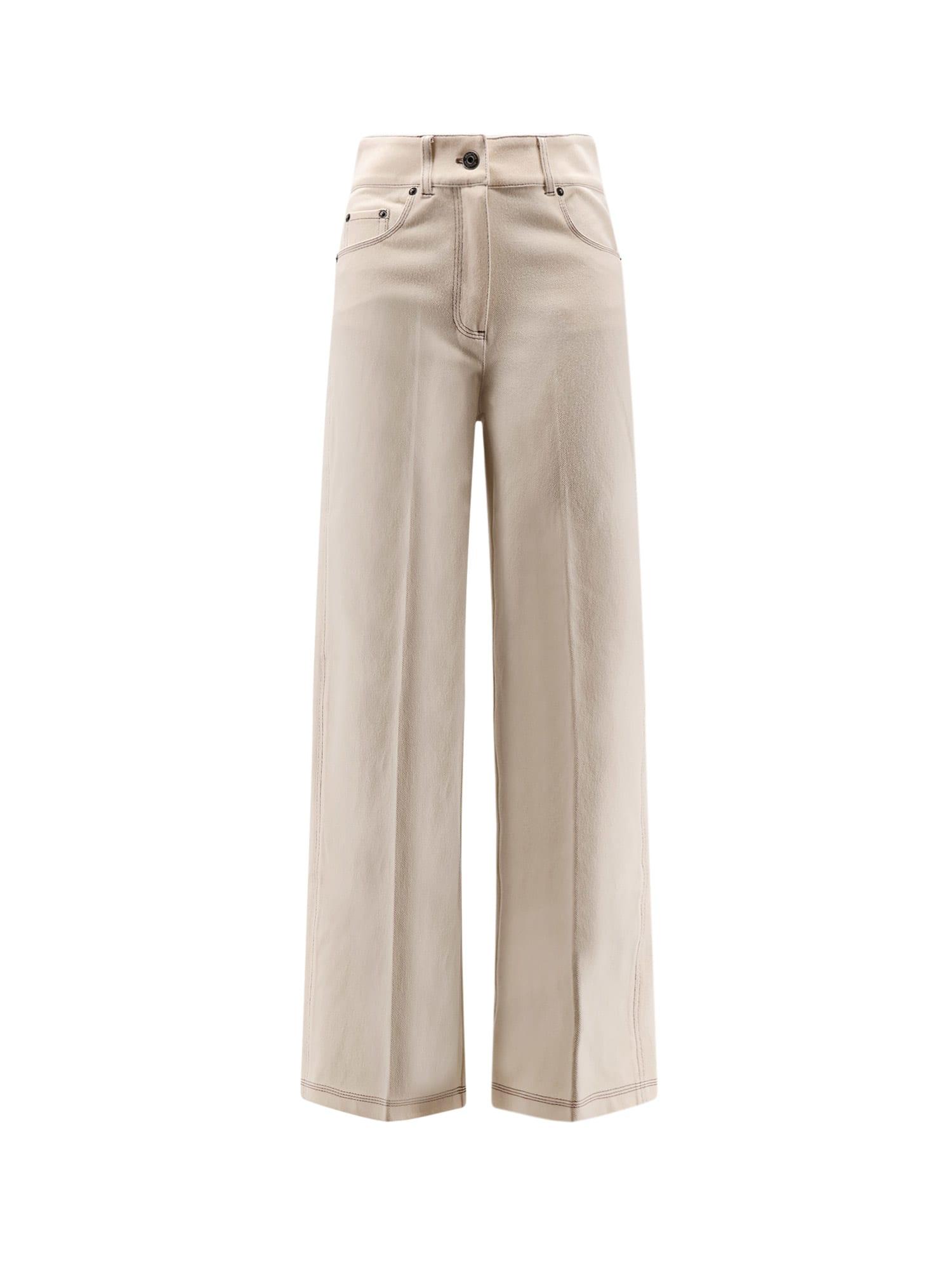 max mara cotton blend mxpribes trousers