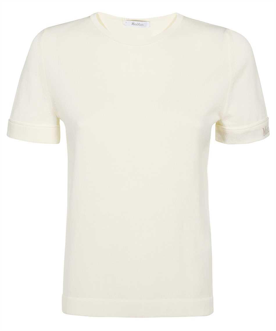 max mara cotton knit t-shirt