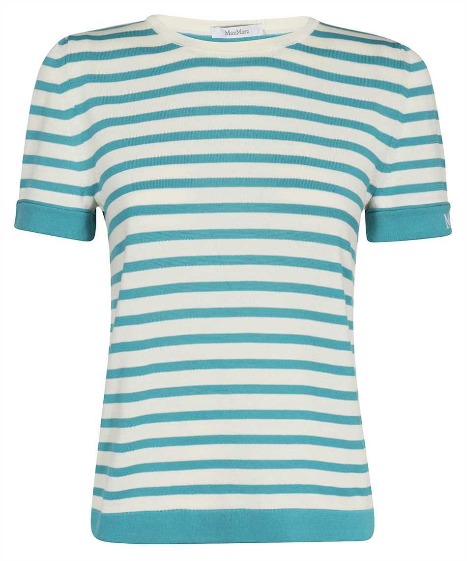 max mara cotton knit t-shirt