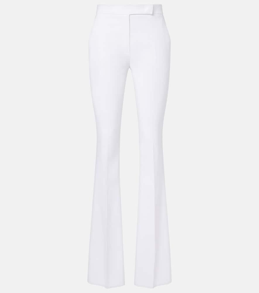 max mara cotton slim pants