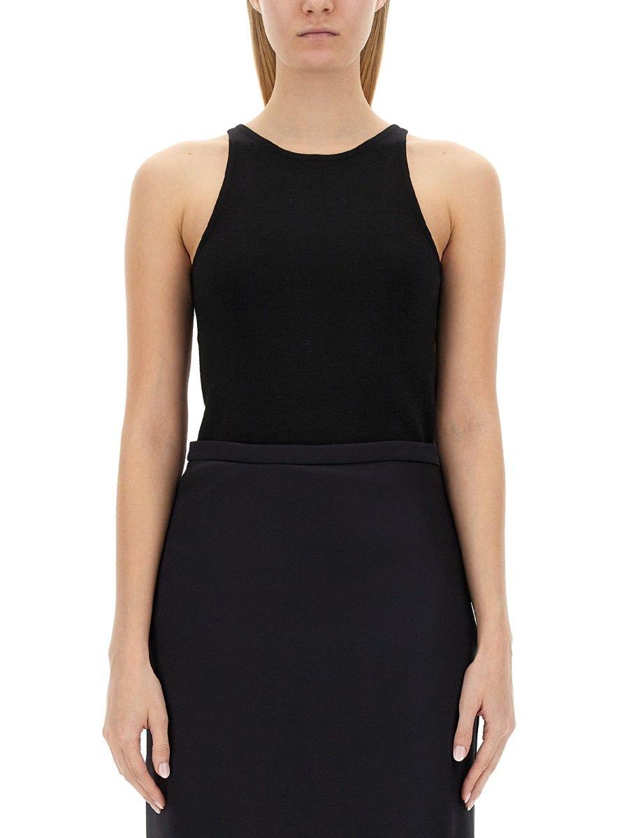 max mara crewneck sleeveless top
