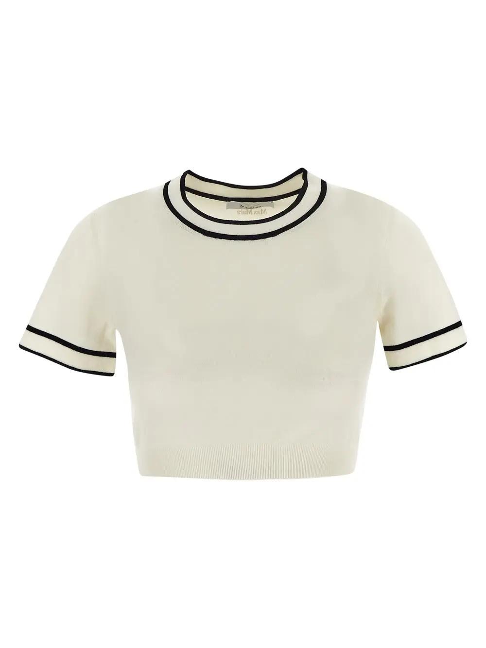 max mara cropped t-shirt