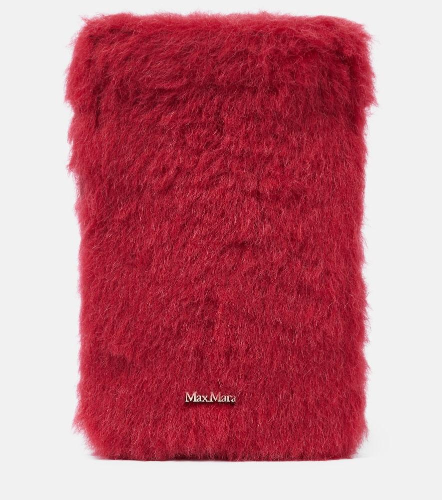 max mara crossy teddy phone pouch