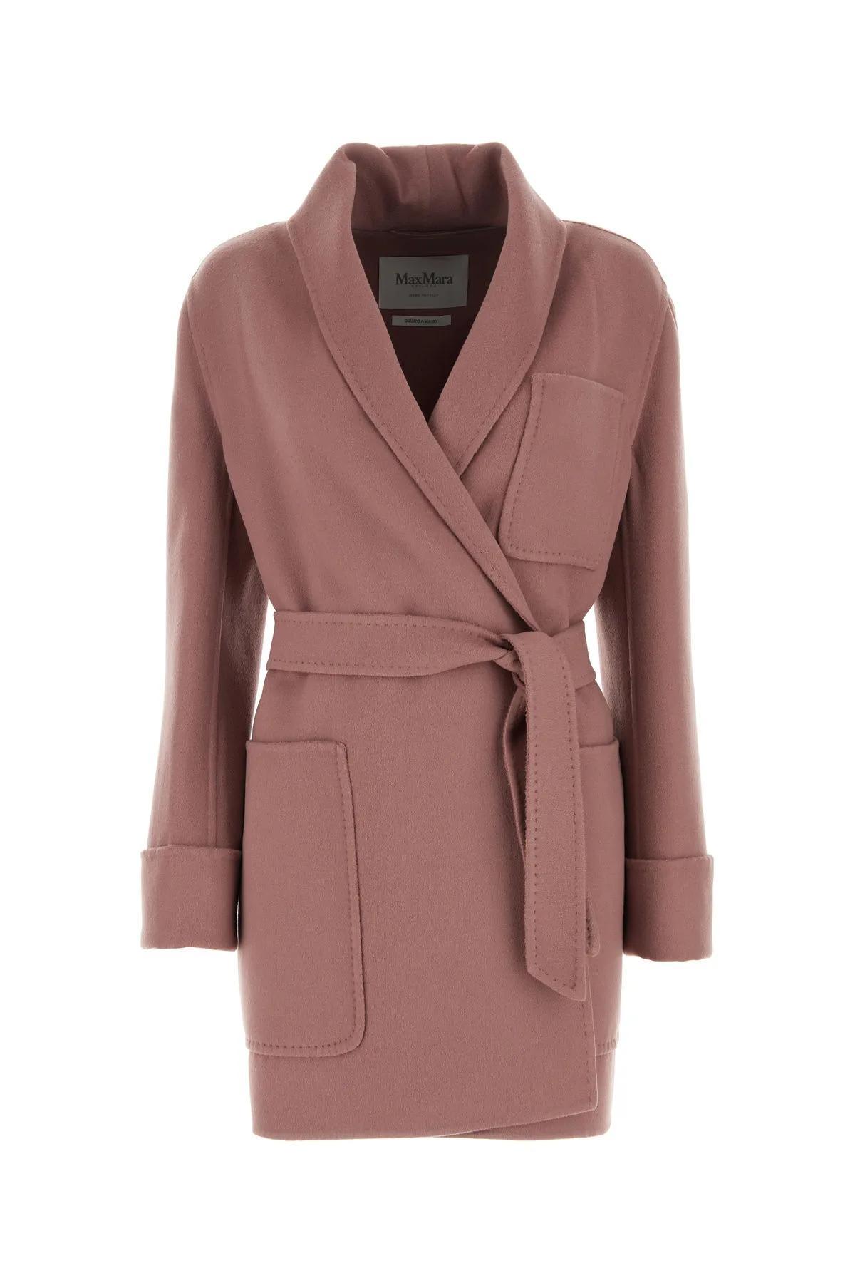 max mara deconstructed jacket in wool and cashmere