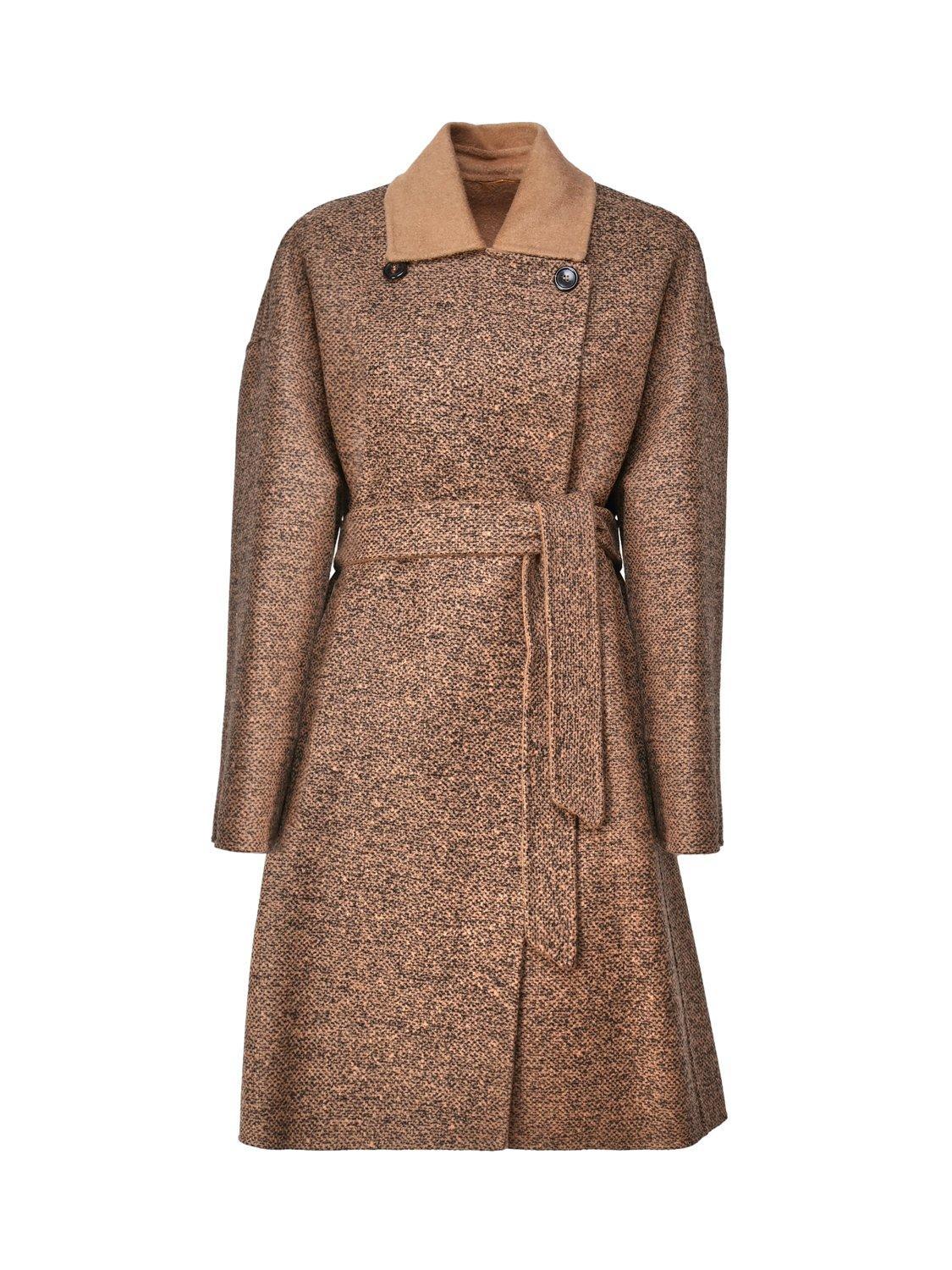 max mara double-breasted belted coat