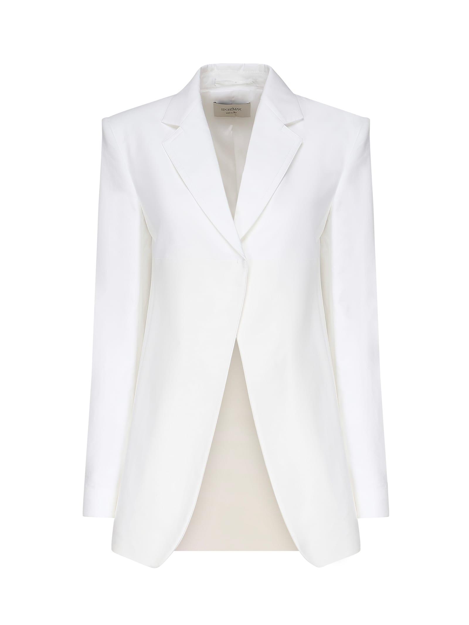 max mara double stretch material blazer