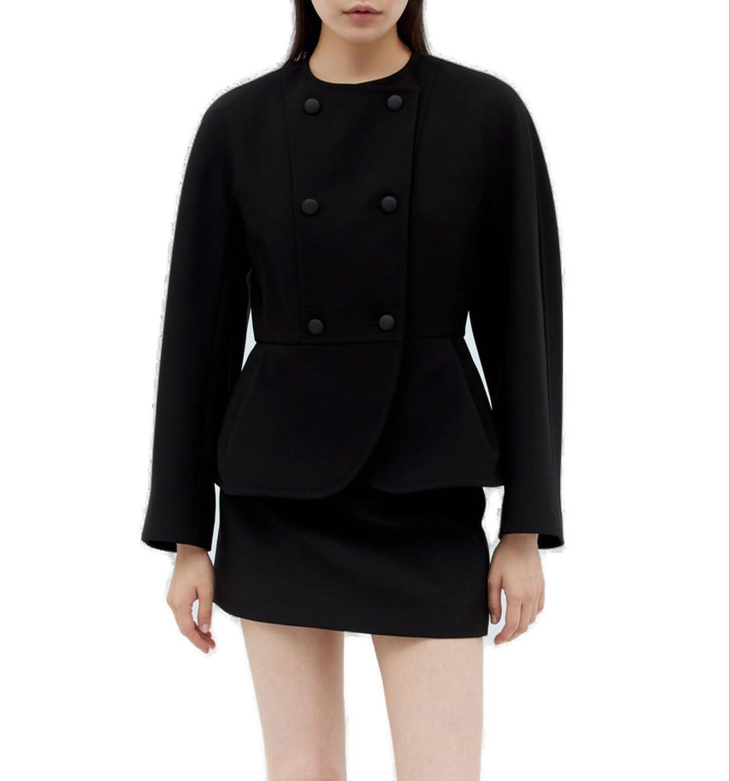 max mara doublebreasted longsleeved jacket
