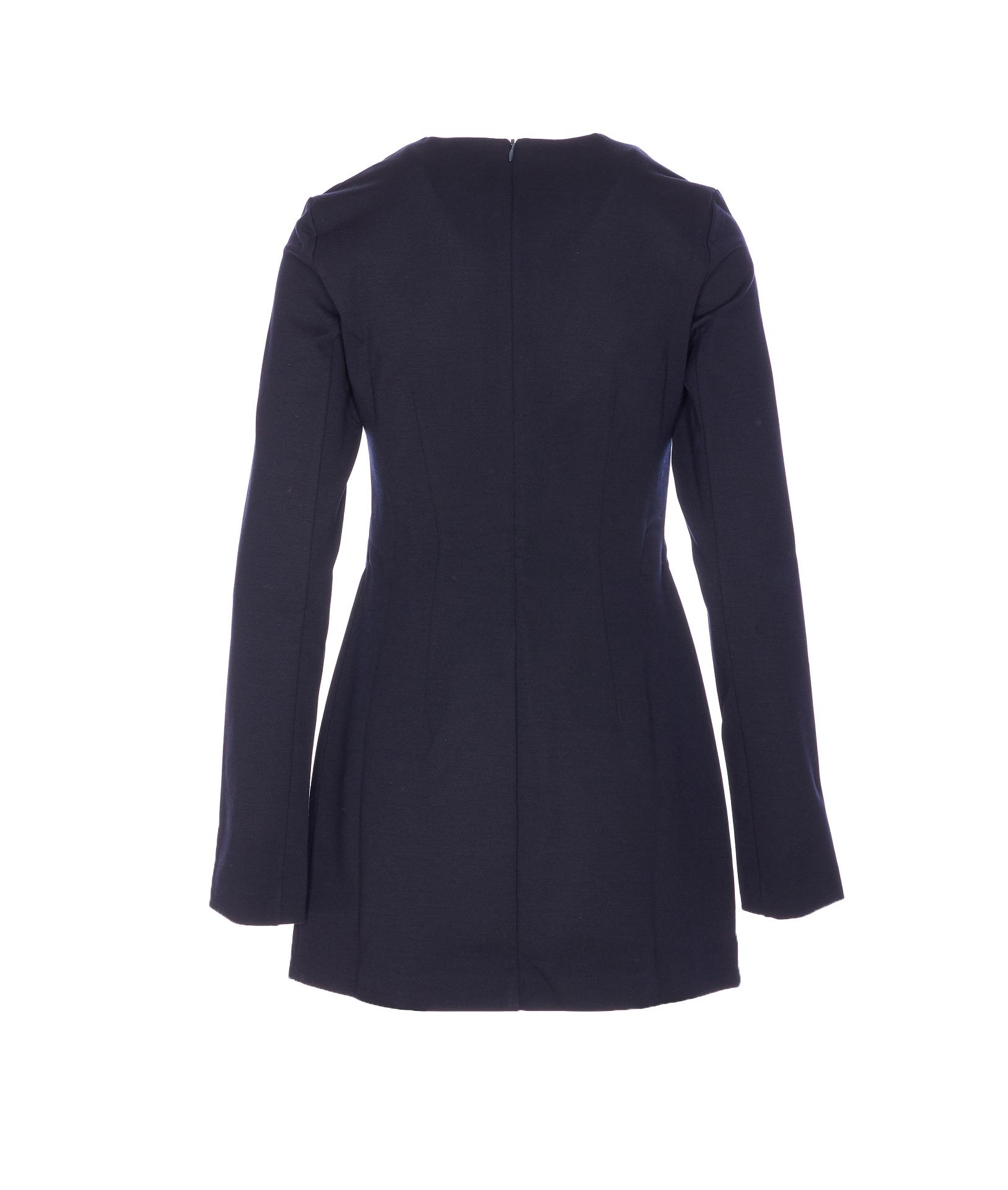 max mara dresses blue virgin wool - women
