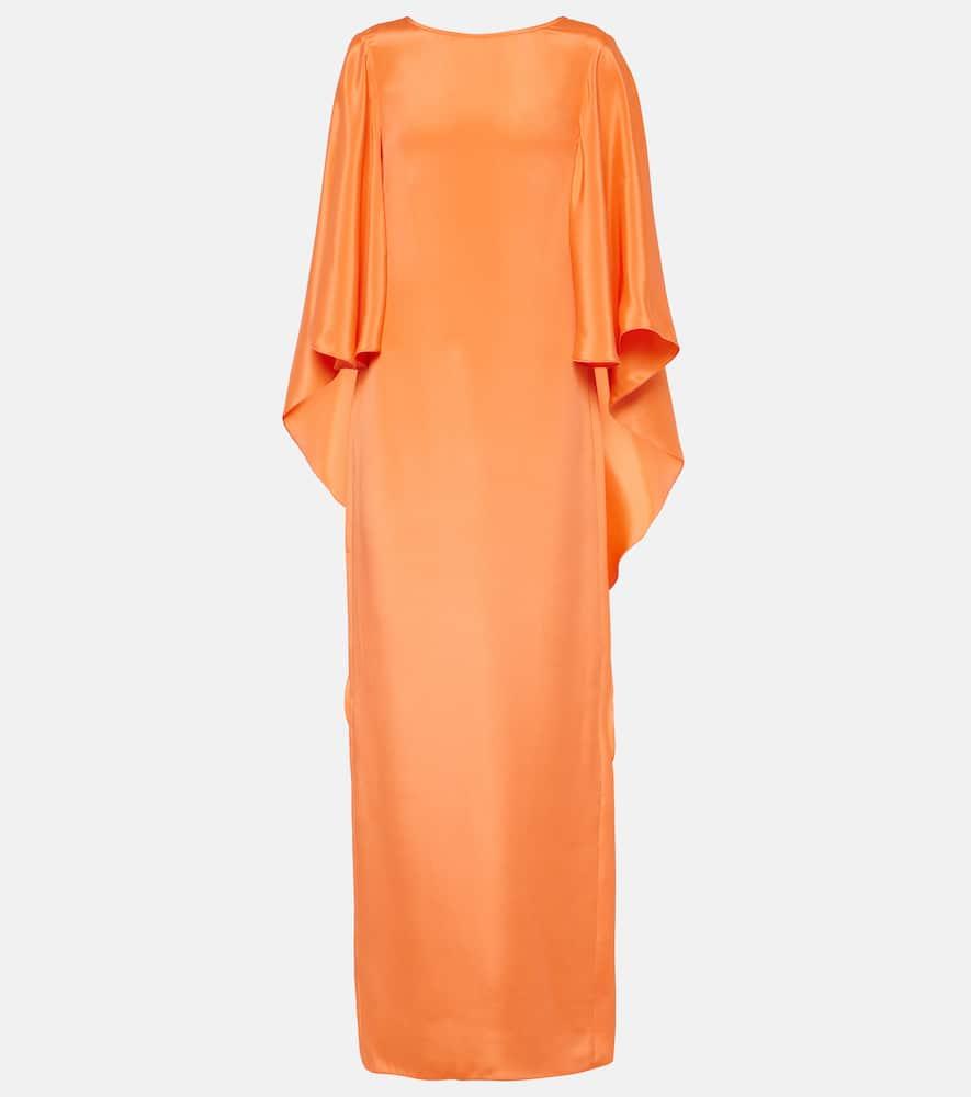 max mara elegante baleari silk crêpe de chine gown