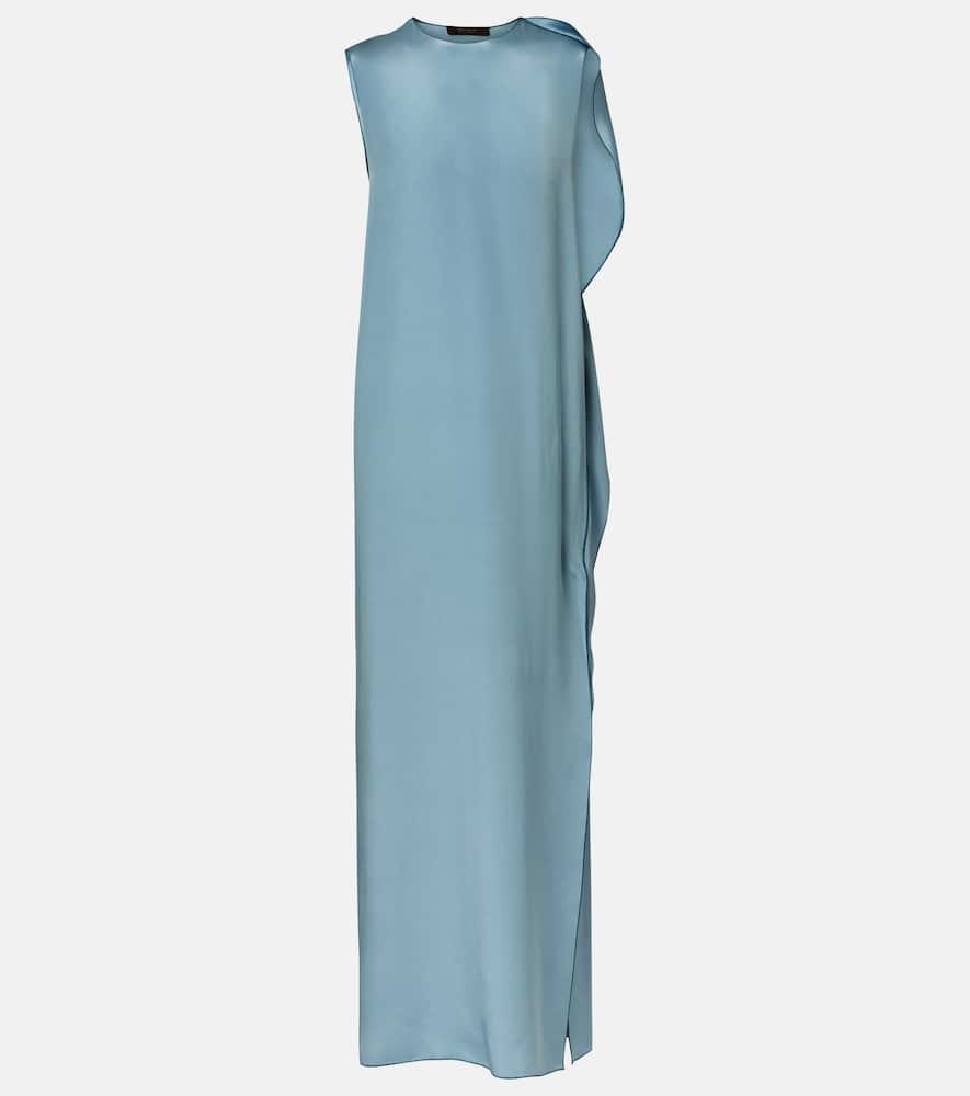max mara elegante odessa silk maxi dress