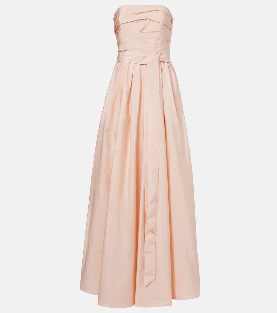 max mara elegante quinoa belted gown
