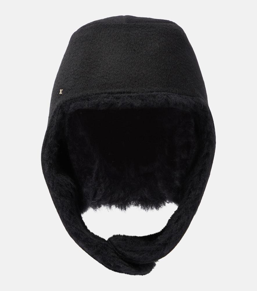 max mara eridan camel hair hat