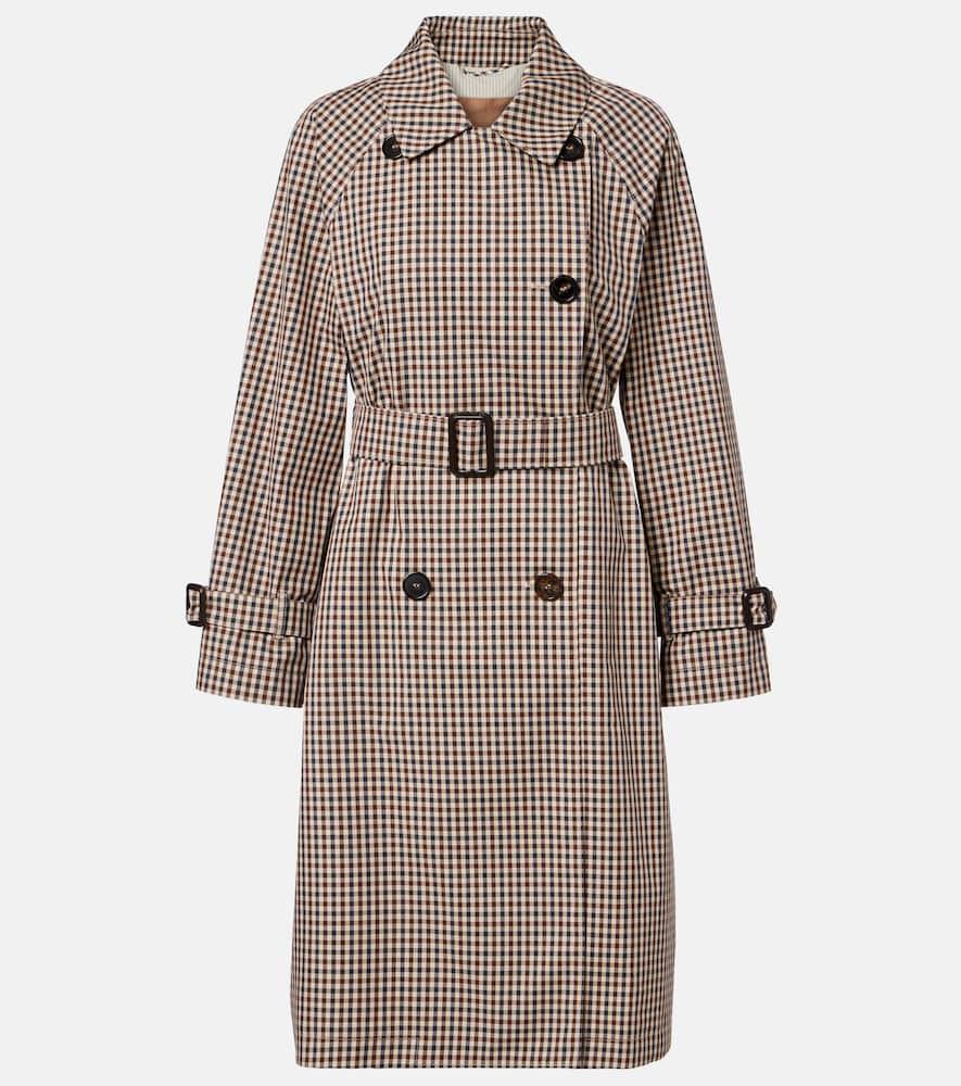 max mara fate gingham cotton