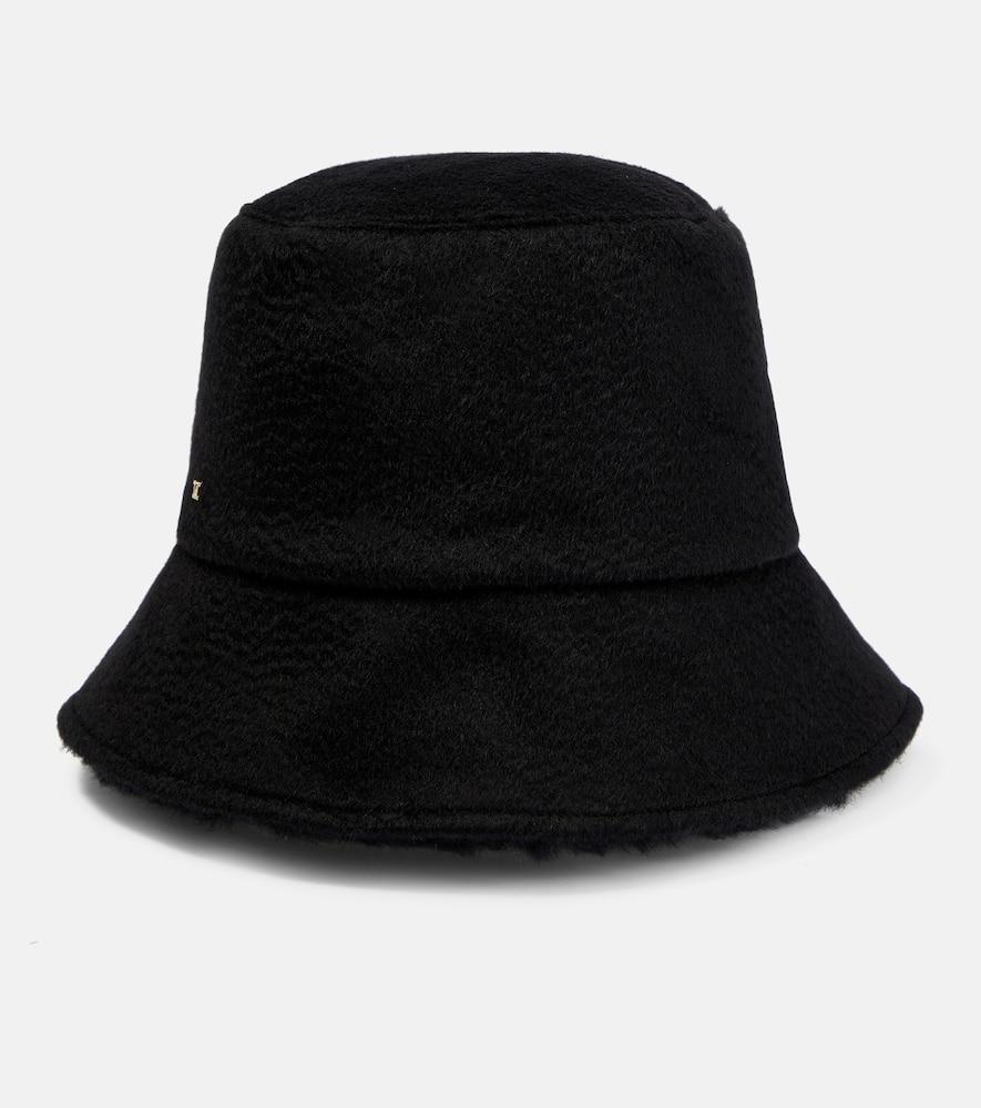 max mara fiducia logo bucket hat