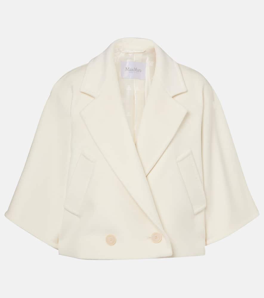 max mara galea wool and cashmere peacoat