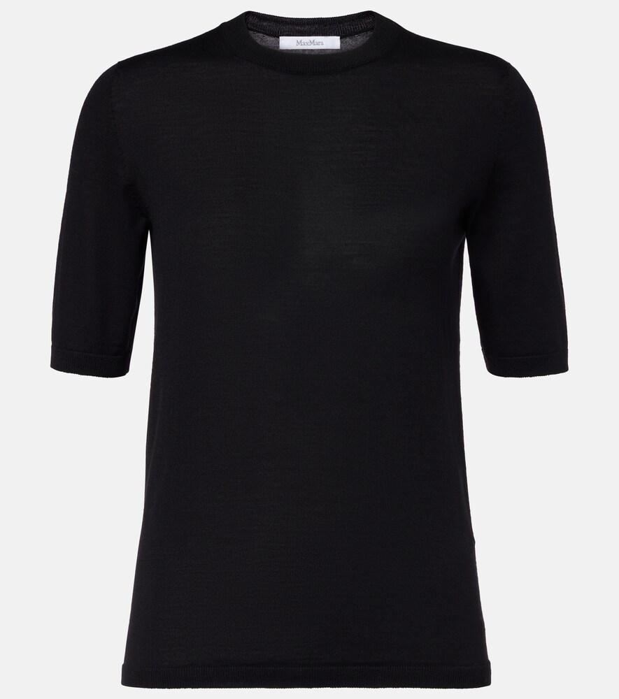 max mara gerico virgin wool top