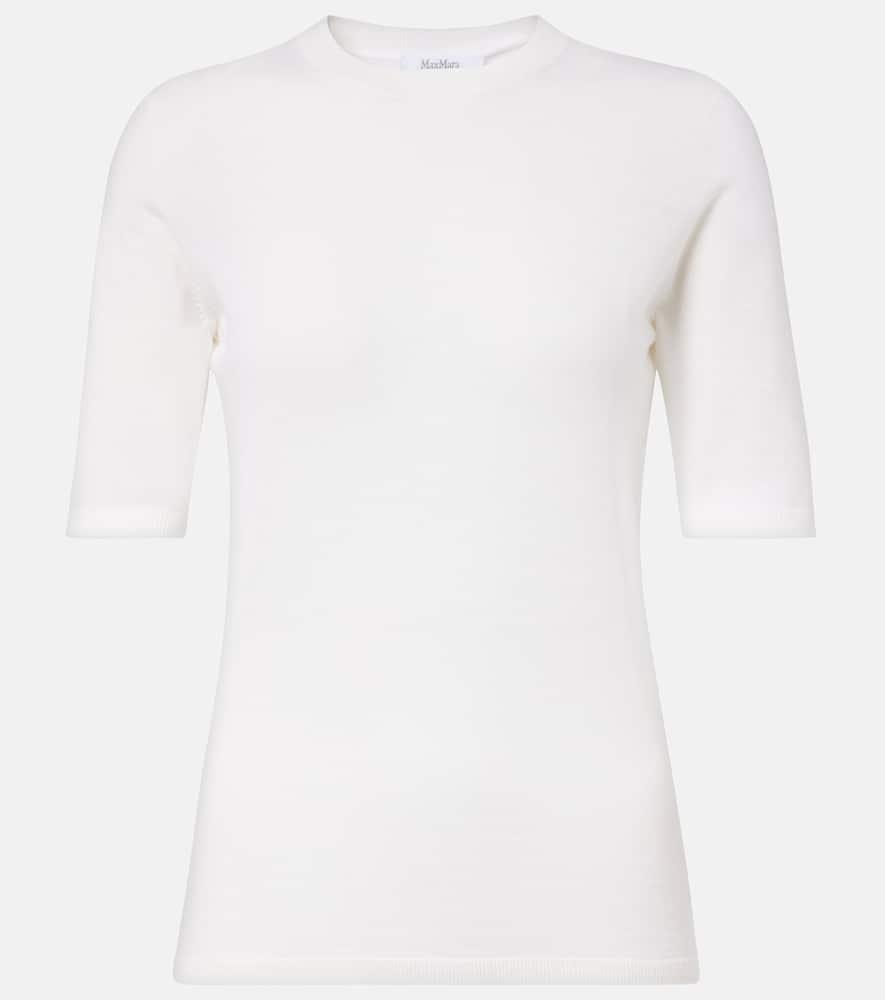 max mara gerico virgin wool top