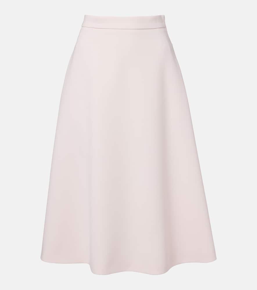 max mara girante midi skirt