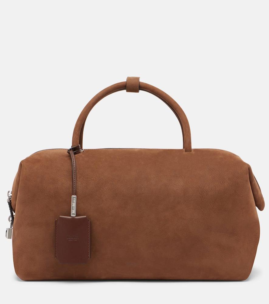 max mara holdall medium leather shoulder bag
