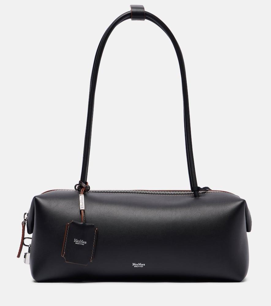 max mara holdall small leather tote bag