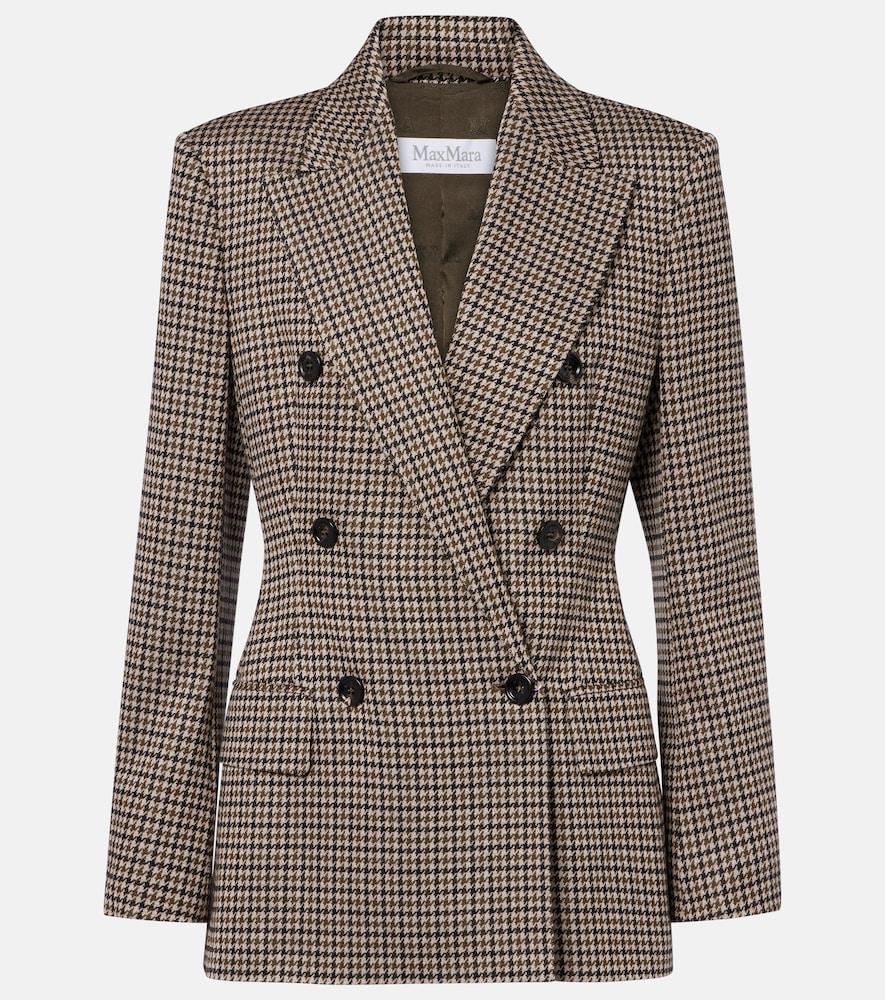 max mara houndstooth double