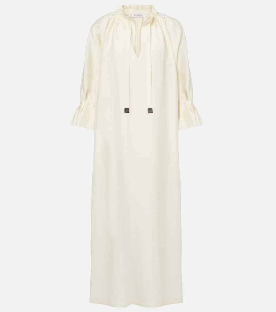 max mara jene linen and silk
