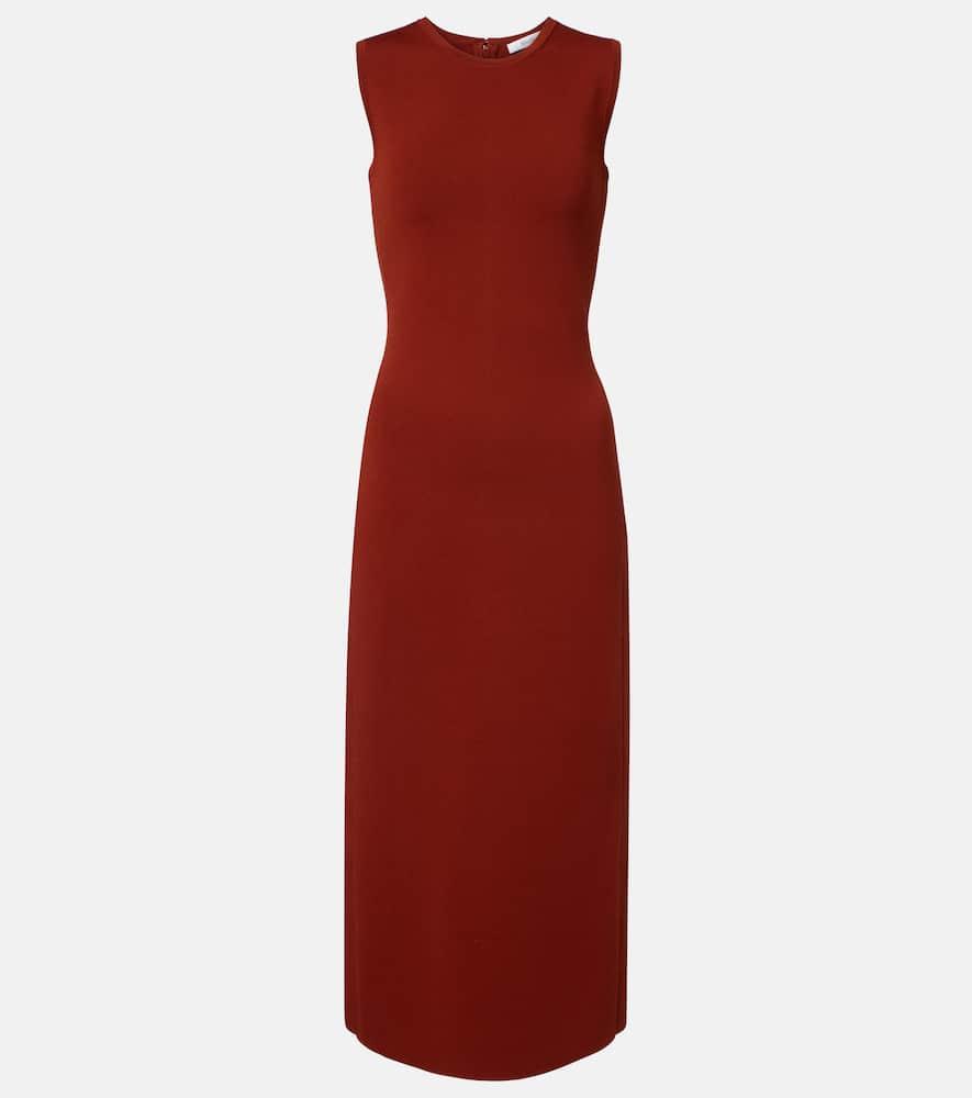max mara jersey midi dress