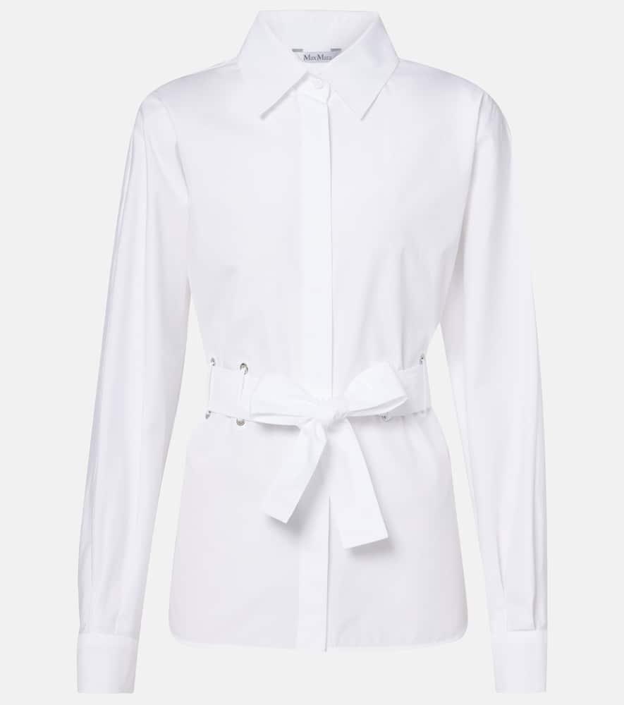 max mara juglas cotton blouse