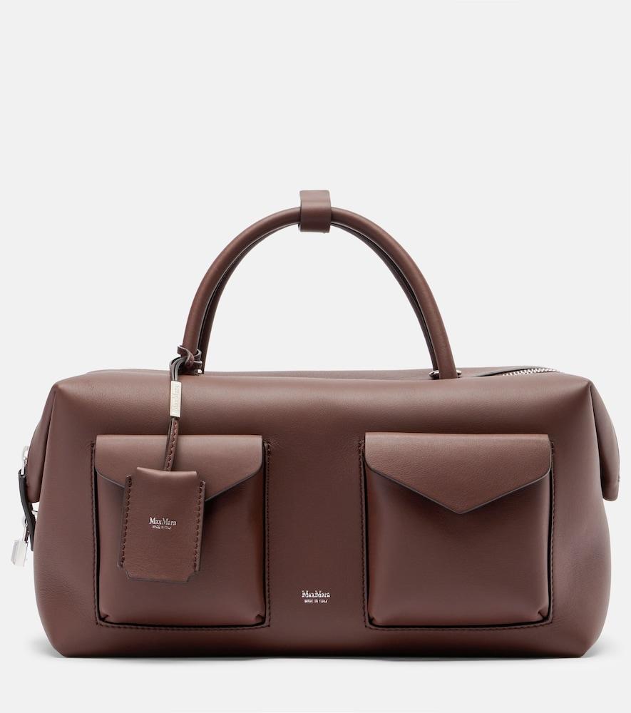max mara large leather top