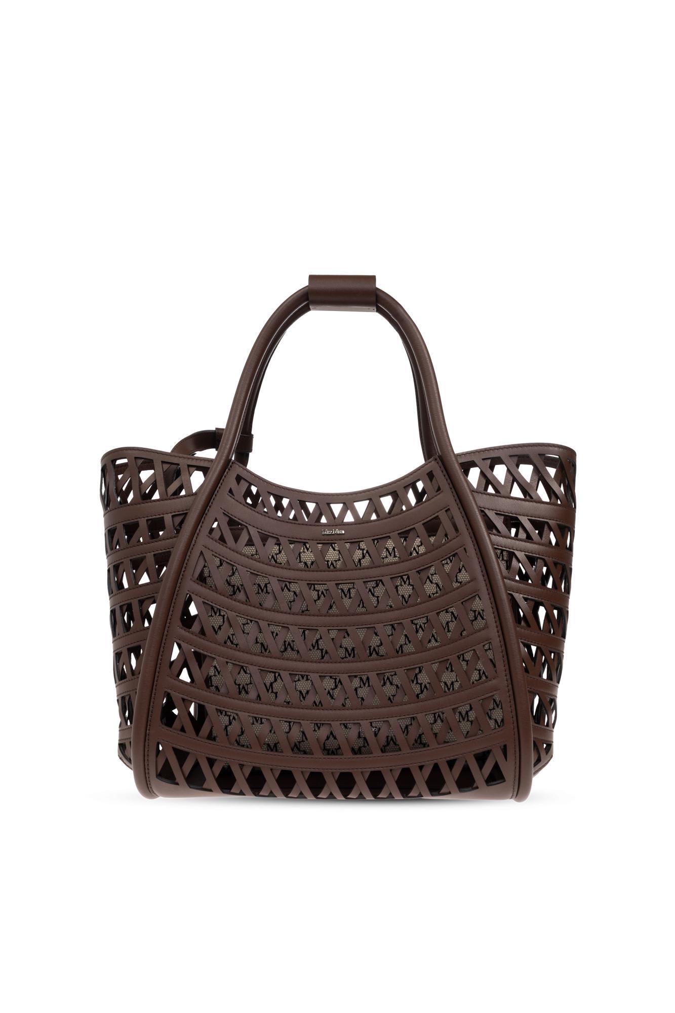 max mara leather bag