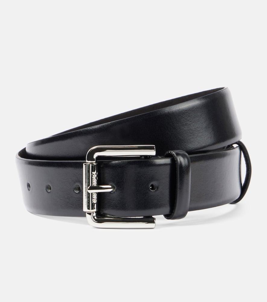 max mara leather belt